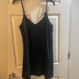 Black shift dress. Size medium